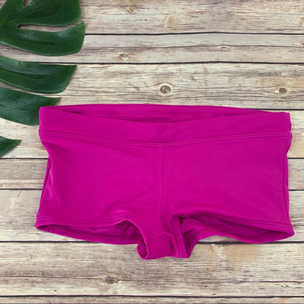 Title Nine pink boyshort bikini bottoms